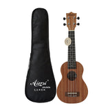 Aiersi brand 21 inch mahogany Soprano ukulele Hawaiian guitar ukelele