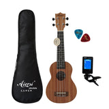 Aiersi brand 21 inch mahogany Soprano ukulele Hawaiian guitar ukelele