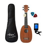 Aiersi brand 21 inch mahogany Soprano ukulele Hawaiian guitar ukelele
